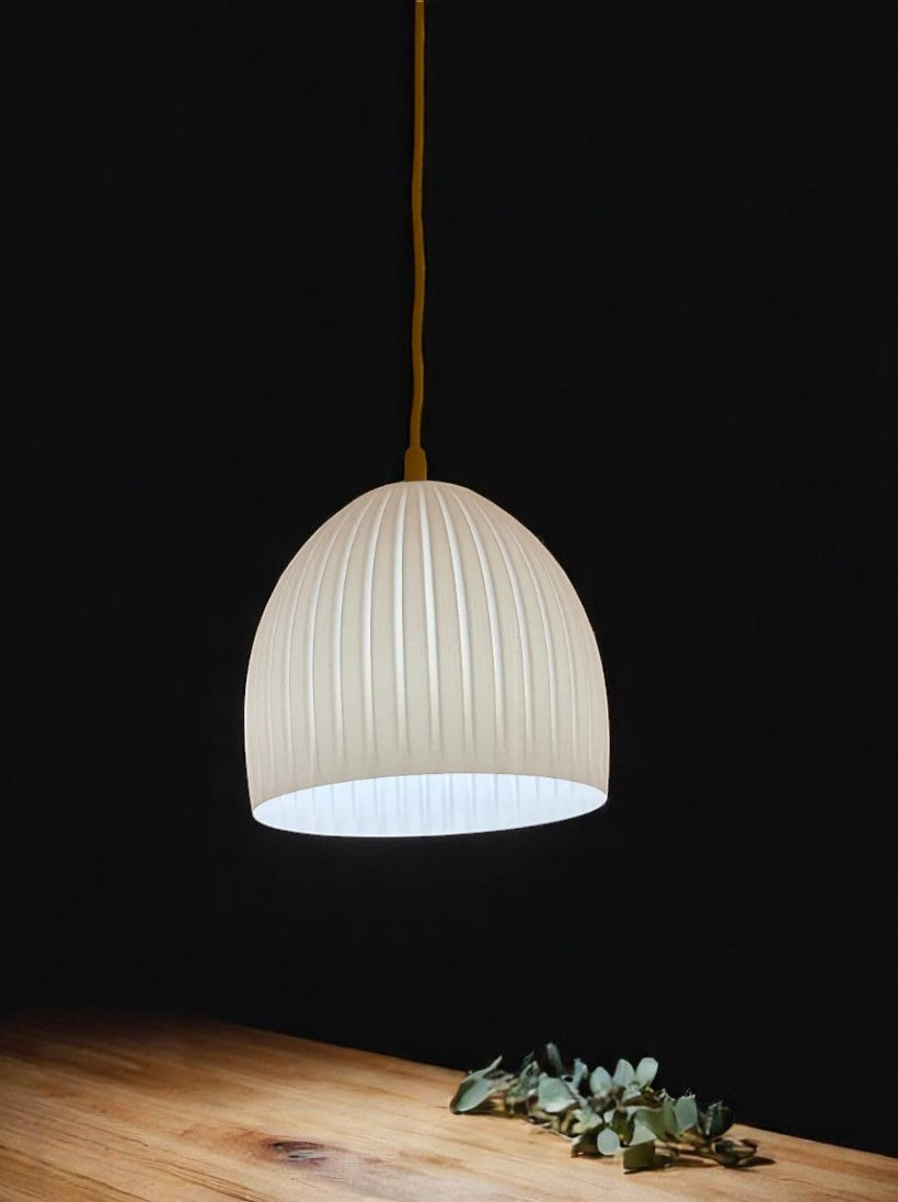 Ραβδωτό 3D Print Φωτιστικό Οροφής "Nordic Dome"