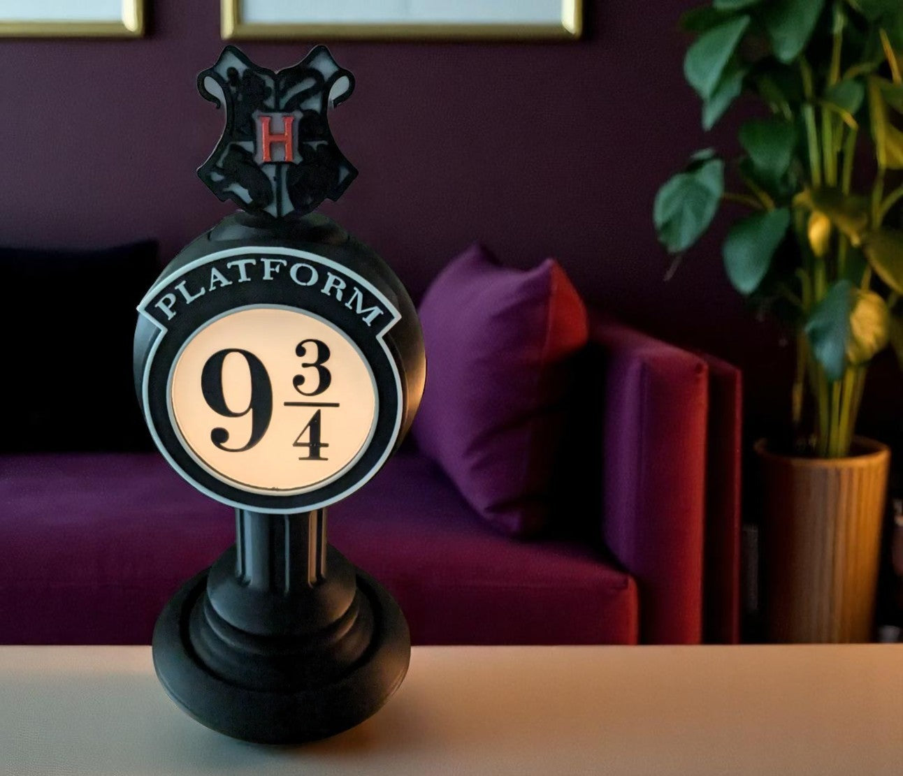 Φωτιστικό Πλατφόρμα 9¾ – 3D Printed Fan Art Φανάρι από τον Κόσμο του Χάρι Πότερ
