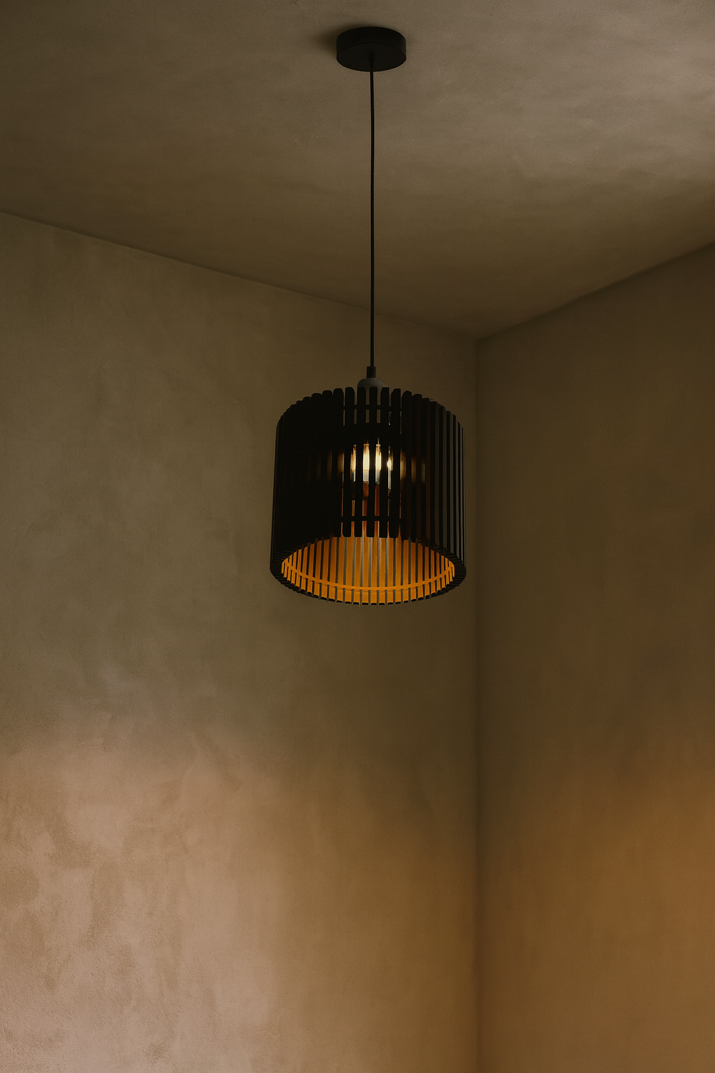 Trio Modern Cylindric Lamps