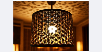 Κρεμαστό Φωτιστικό Kyoto Blossom – Ιαπωνική Κομψότητα & Ζεστός Ατμοσφαιρικός Φωτισμός