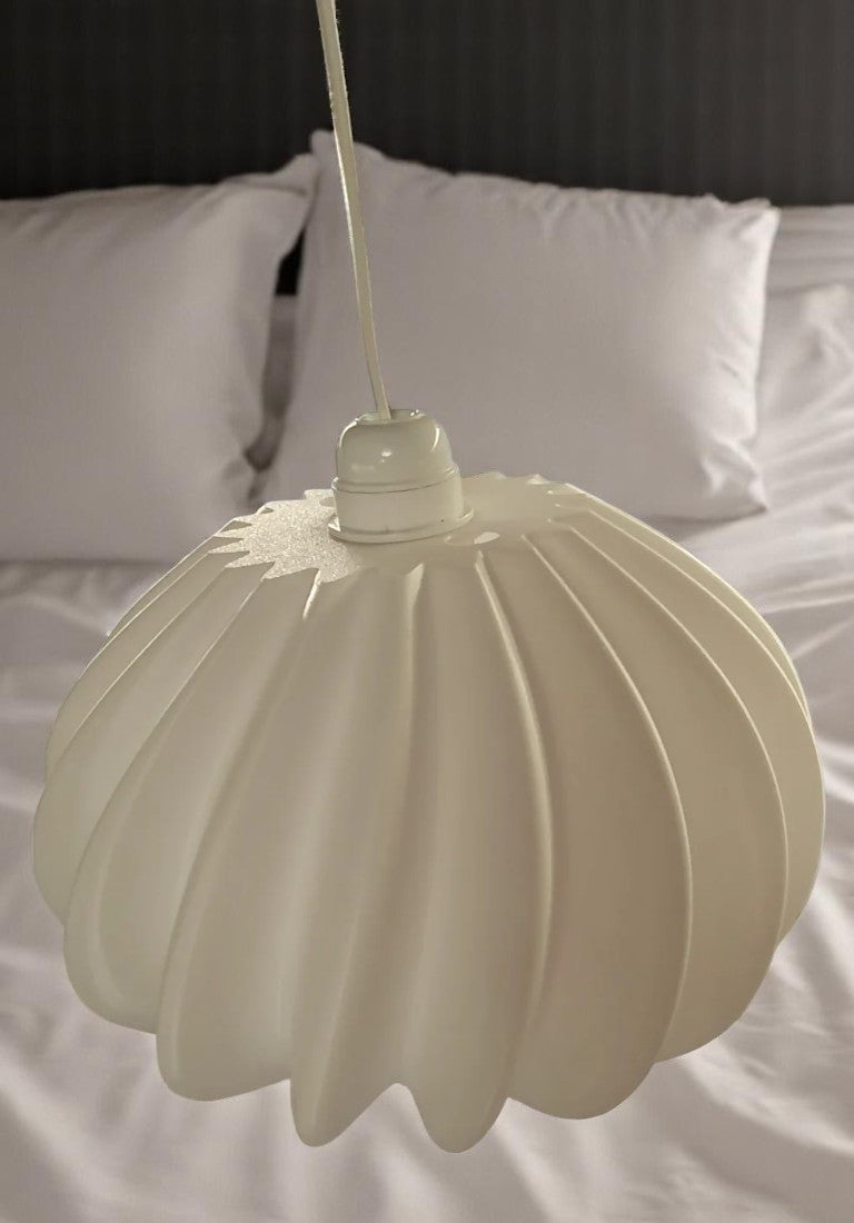 Κρεμαστό Φωτιστικό Οροφής "Shell Elegance" - Πρωτότυπο 3D Print Design