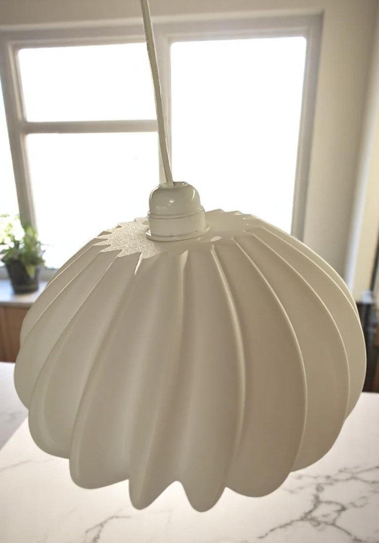Κρεμαστό Φωτιστικό Οροφής "Shell Elegance" - Πρωτότυπο 3D Print Design