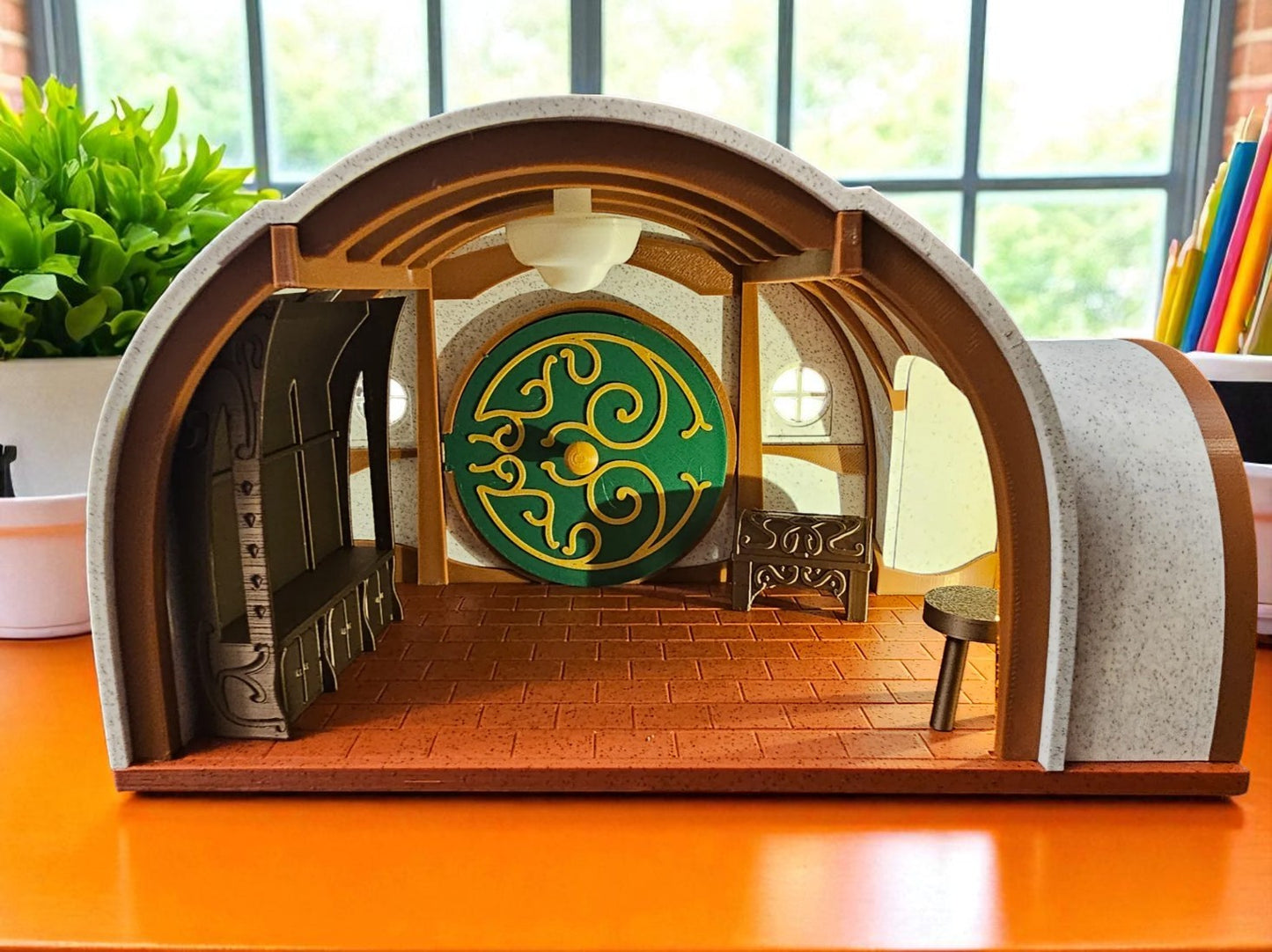 Diorama Bag End – Σκηνή από τον Άρχοντα των Δαχτυλιδιών (Fan Art)