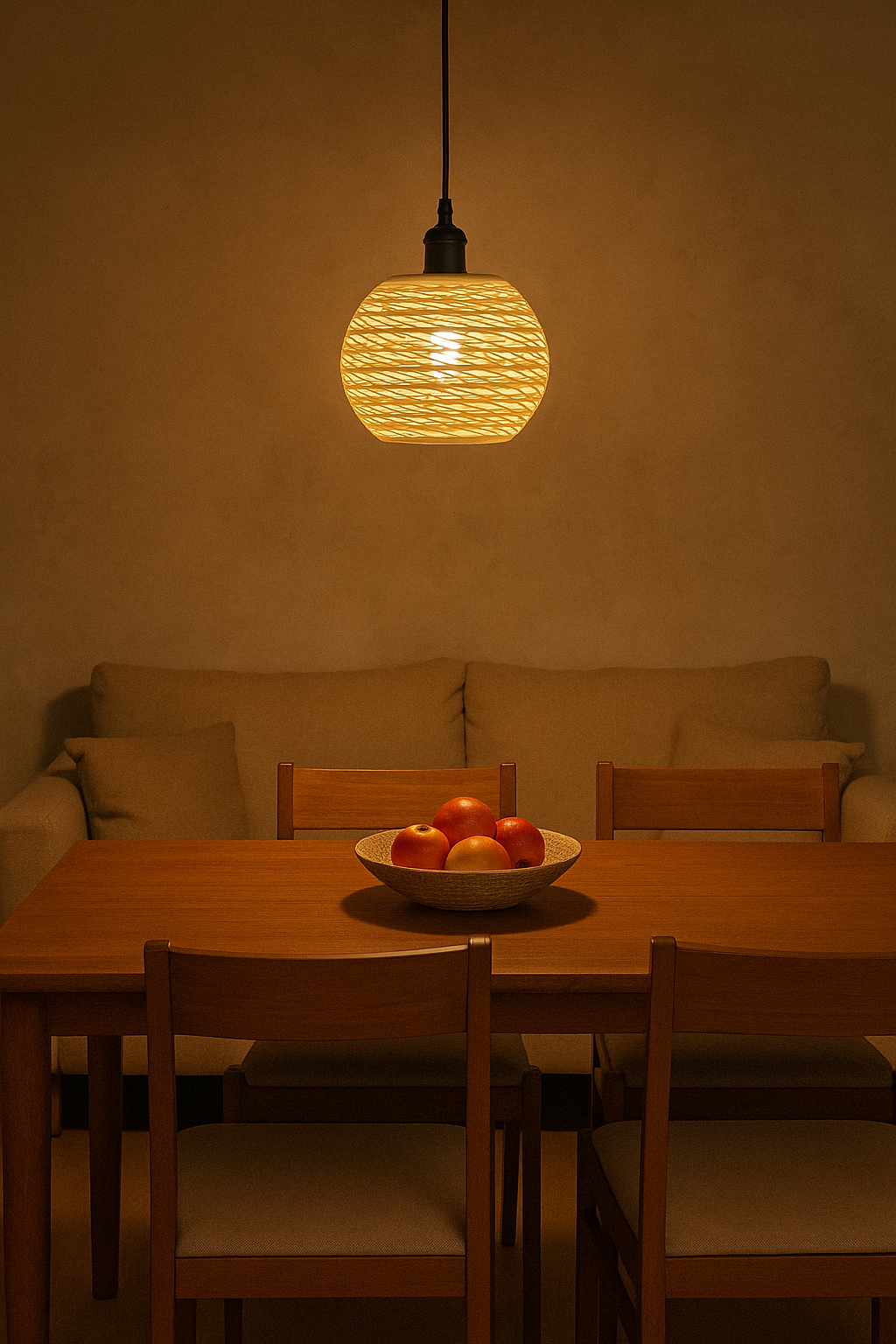 Φωτιστικό Οροφής “Amber Weave”