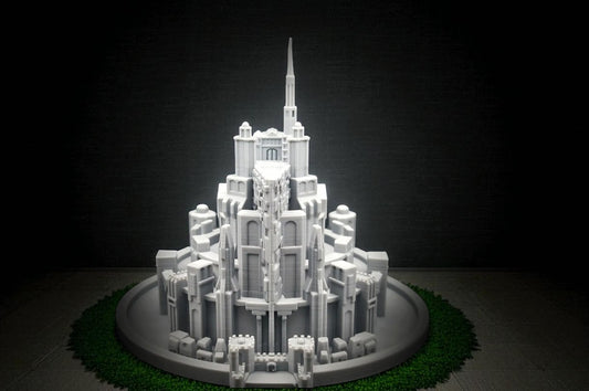 Μινιατούρα Minas Tirith – 3D Printed Fan Art Πόλη | Άρχοντας των Δαχτυλιδιών