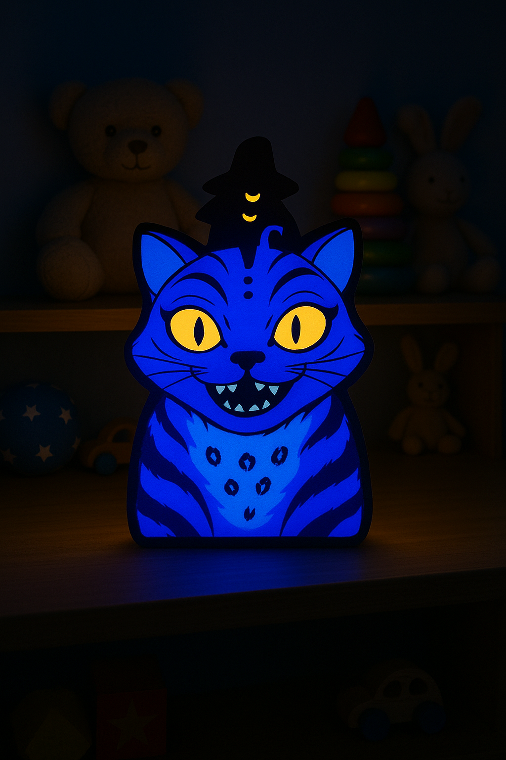 Φωτιζόμενο Lightbox “Huntrix Cat” – Παιδικό Anime Φωτιστικό εμπνευσμένο από την ταινία Huntrix