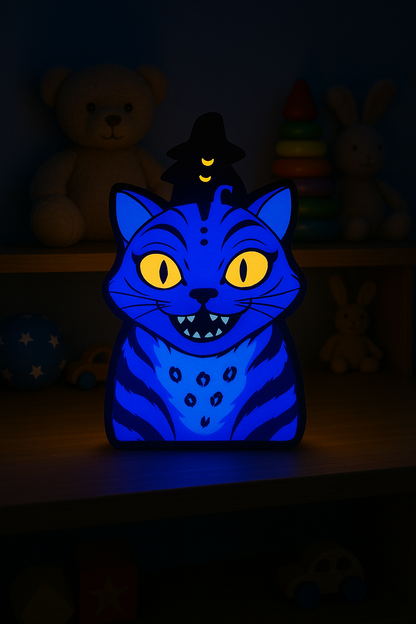 Φωτιζόμενο Lightbox “Huntrix Cat” – Παιδικό Anime Φωτιστικό εμπνευσμένο από την ταινία Huntrix