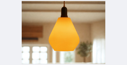 Κρεμαστό Φωτιστικό Amber Drop – Μοντέρνος Σχεδιασμός & Ζεστός Φωτισμός