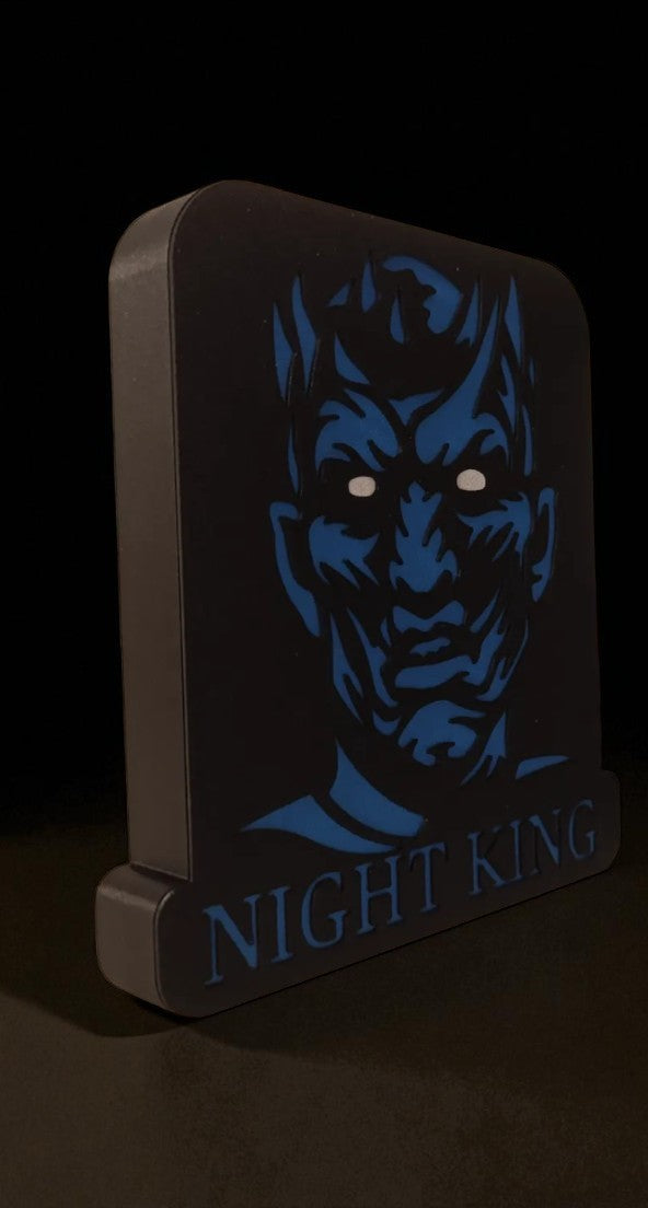 Night King Lightbox – Το Παγωμένο Βλέμμα του Βορρά (Fan Art)