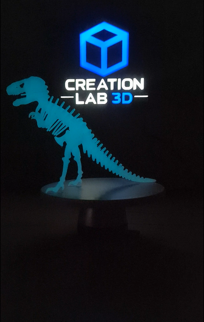 T-Rex Glow-in-the-Dark 3D Puzzle – Συναρμολογούμενος Δεινόσαυρος