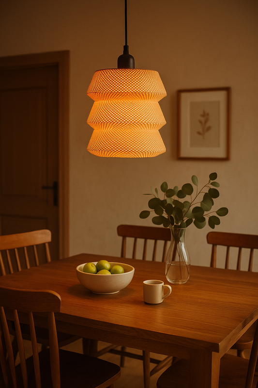 Κρεμαστό Φωτιστικό “Κύματα” | Modern Organic Design | Ambient LED Lighting