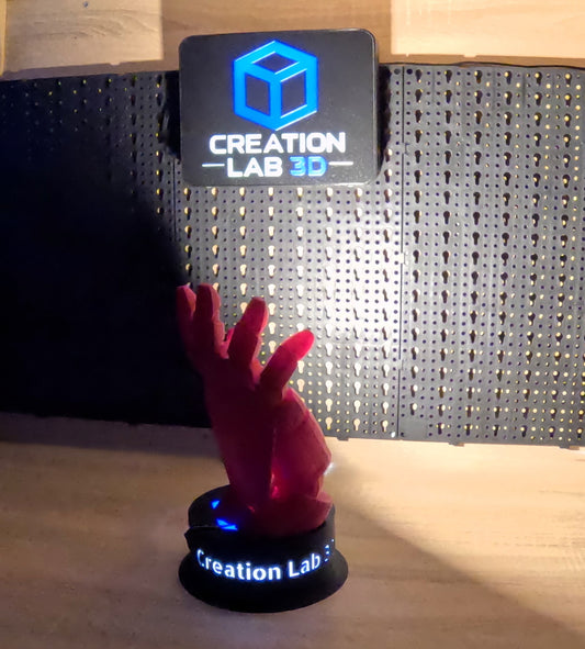 Φωτιζόμενο Διακοσμητικό Χέρι Iron Man | Superhero Light | Marvel Inspired Decor