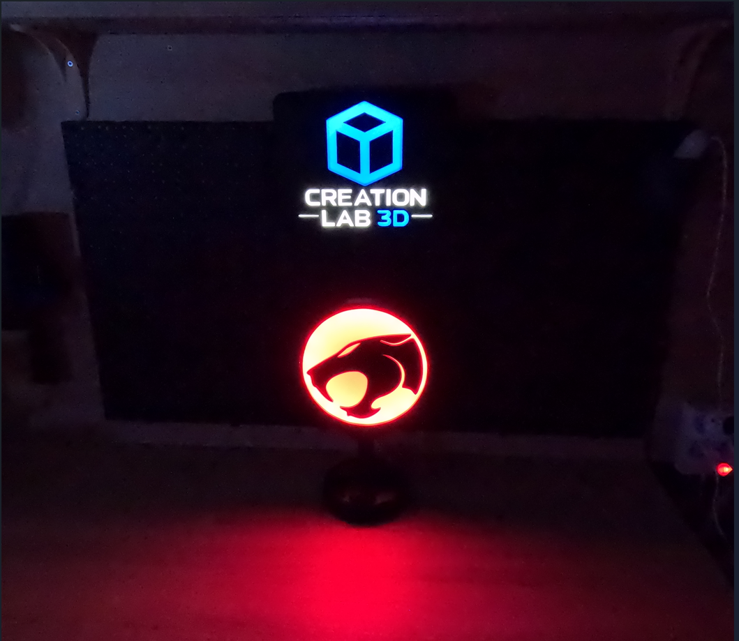 Επιτραπέζιο Lightbox Thundercat – Φωτιζόμενο Συλλεκτικό Διακοσμητικό