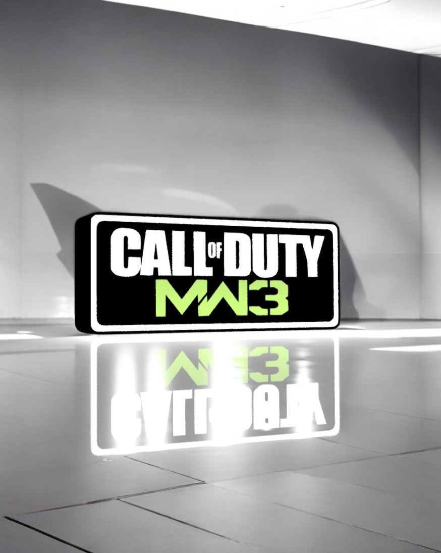 " Λάμπα Call of Duty: Modern Warfare 3 LED - Συλλεκτικό Φωτιστικό"