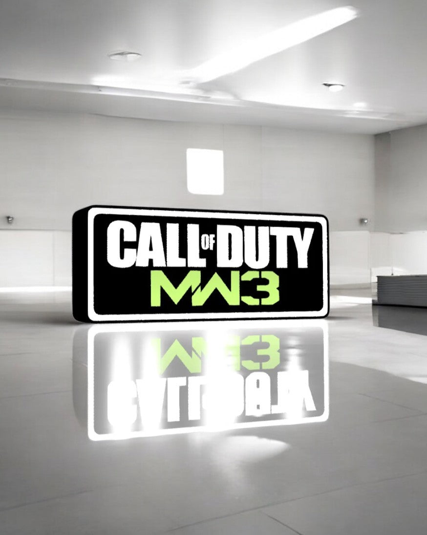 " Λάμπα Call of Duty: Modern Warfare 3 LED - Συλλεκτικό Φωτιστικό"