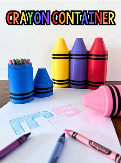 Crayon Pen Holder - Original and Colorfu