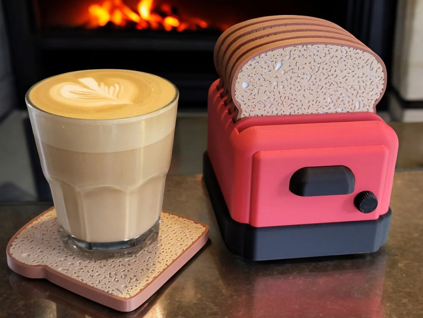 Bread Slice Coasters - A Slice of Creativity for Your Home! 🍞
