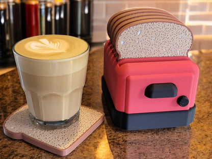 Bread Slice Coasters - A Slice of Creativity for Your Home! 🍞