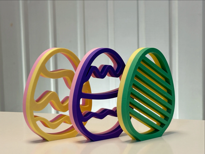 Easter Egg Decorative Set - Modern Collection