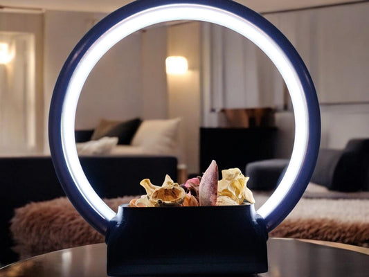 Single ring φωτιστικό δαχτυλίδι με θήκη
