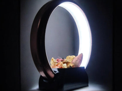 Single ring φωτιστικό δαχτυλίδι με θήκη