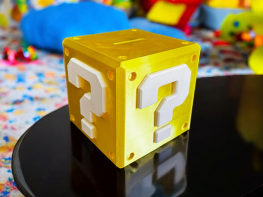 Super Mario mystery box piggy bank