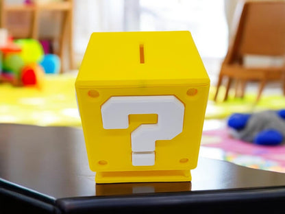 Super Mario mystery box piggy bank