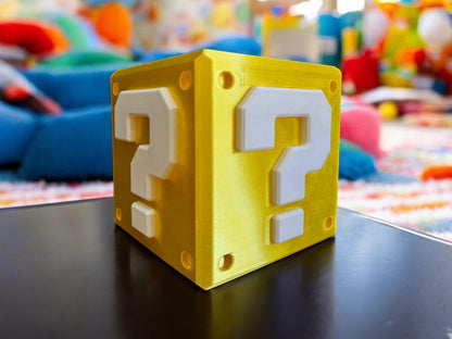 Super Mario mystery box piggy bank