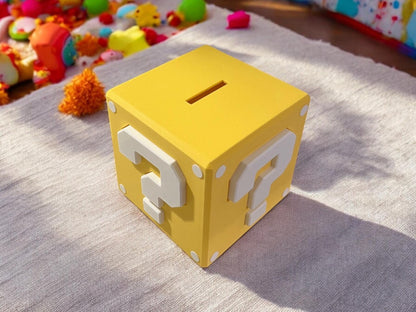 Super Mario mystery box piggy bank