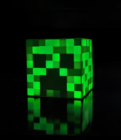 Minecraft Creeper Pixel Glow  Λάμπα 