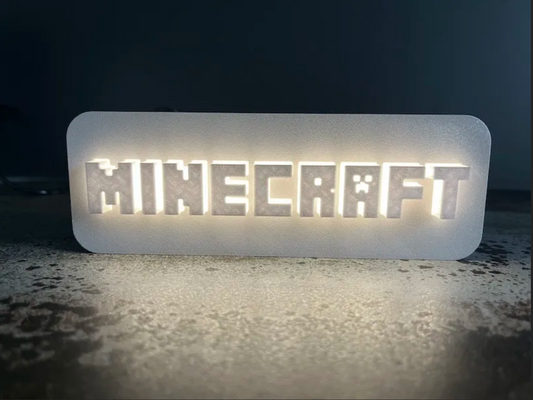  Minecraft LED Φωτιστικό