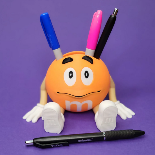M&amp;M's Pen Holder - Cute and Functional