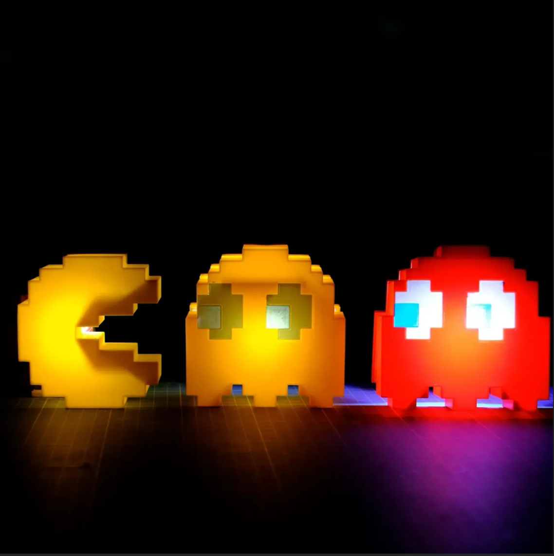 Φωτιστικά Retro Gaming "Pac-Man &amp; Ghosts"