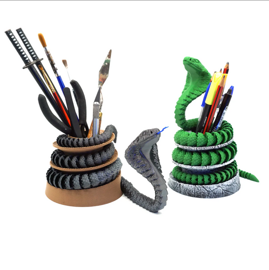 "Cobra" Snake Pen Holder