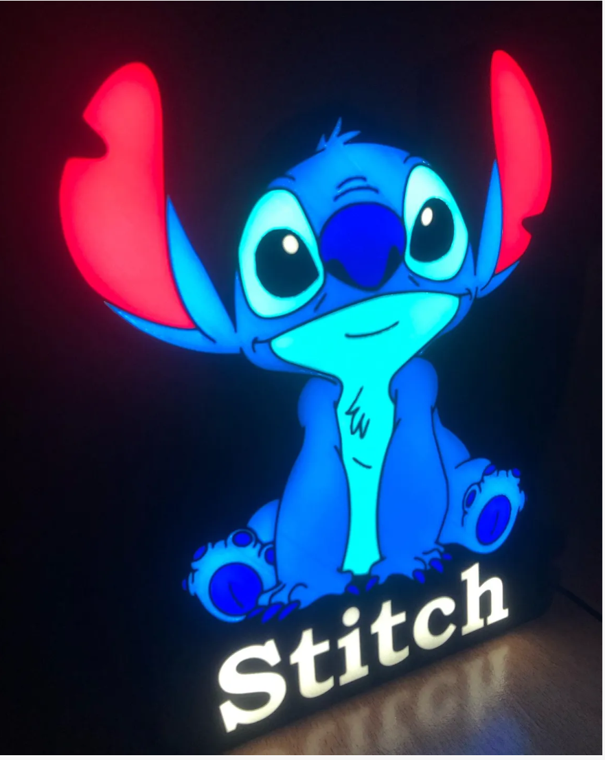 Λάμπα LED Stitch Disney - Διακοσμητικό Φωτιστικό Νυκτός