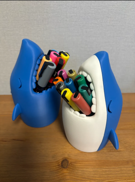 Shark Pen Holder 🦈