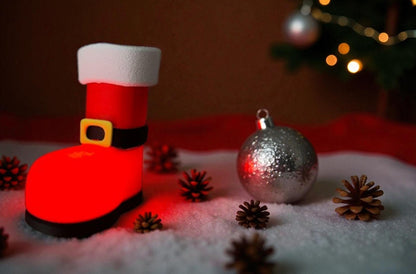 Φωτεινή Μπότα Άγιου Βασίλη | Christmas LED Table Decor