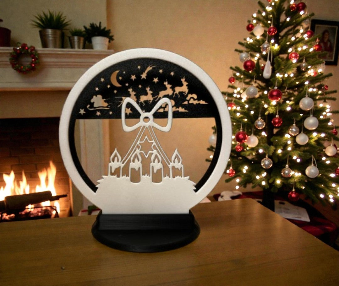 Χριστουγεννιάτικο Διακοσμητικό “Winter Candle Sky”