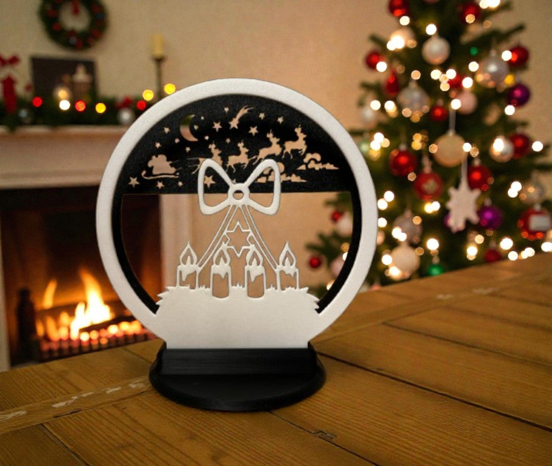 Χριστουγεννιάτικο Διακοσμητικό “Winter Candle Sky”