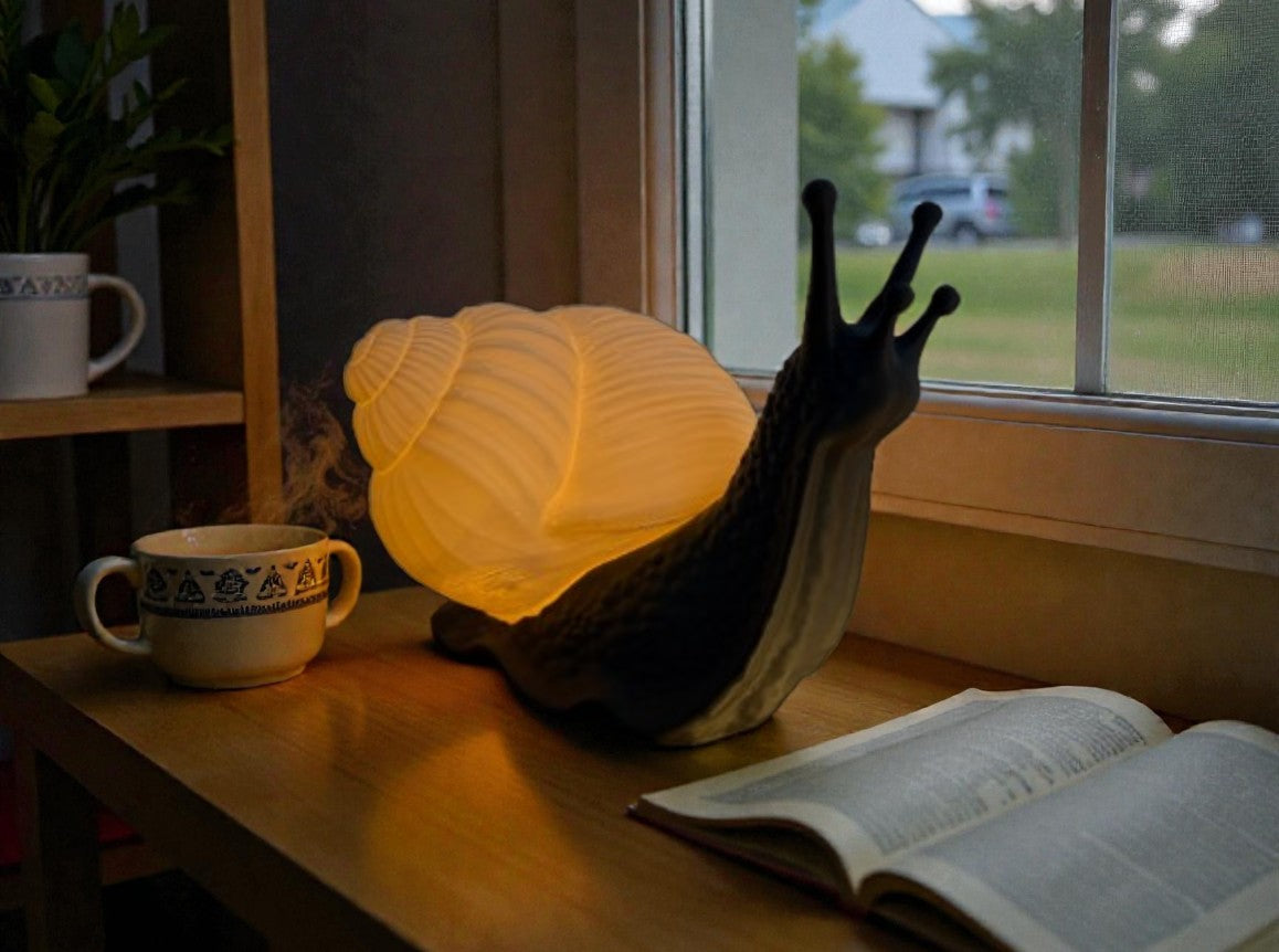 Glow Snail – Επιτραπέζιο Φωτιστικό Ζεστής Ατμόσφαιρας