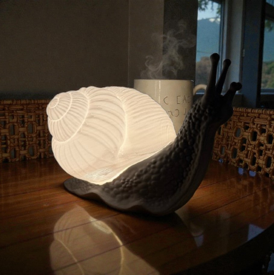 Glow Snail – Επιτραπέζιο Φωτιστικό Ζεστής Ατμόσφαιρας