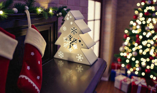 Χριστουγεννιάτικο Κηροπήγιο “Snowflake Tree” 