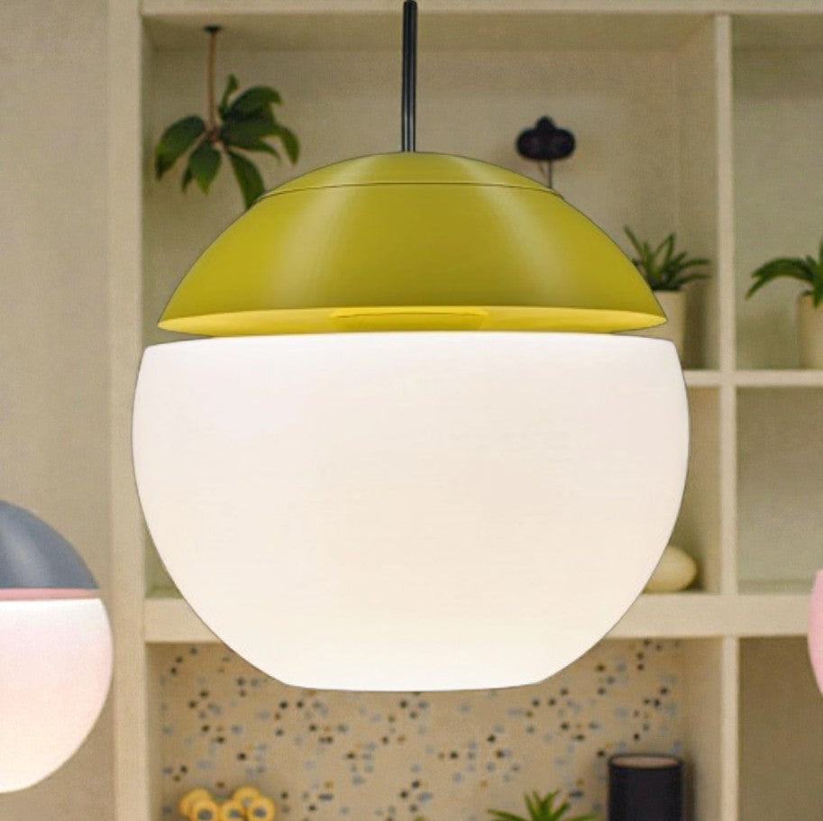 Aura Globe – Μοντέρνο Φωτιστικό Οροφής Διπλού Τόνου