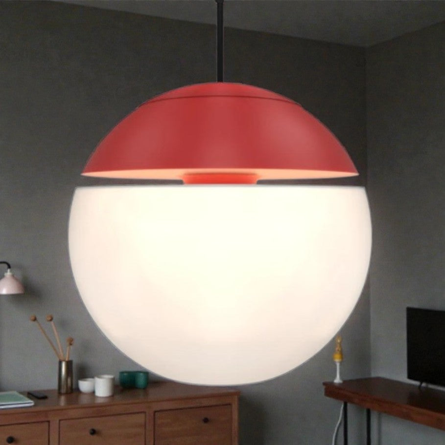 Aura Globe – Μοντέρνο Φωτιστικό Οροφής Διπλού Τόνου