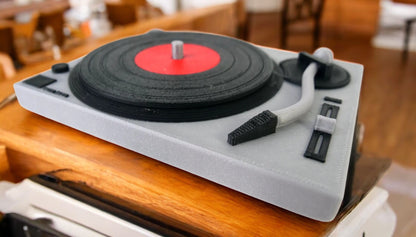 Retro Turntable Coasters - Musical Vibes for Your Drinks!