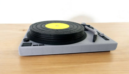 Retro Turntable Coasters - Musical Vibes for Your Drinks!