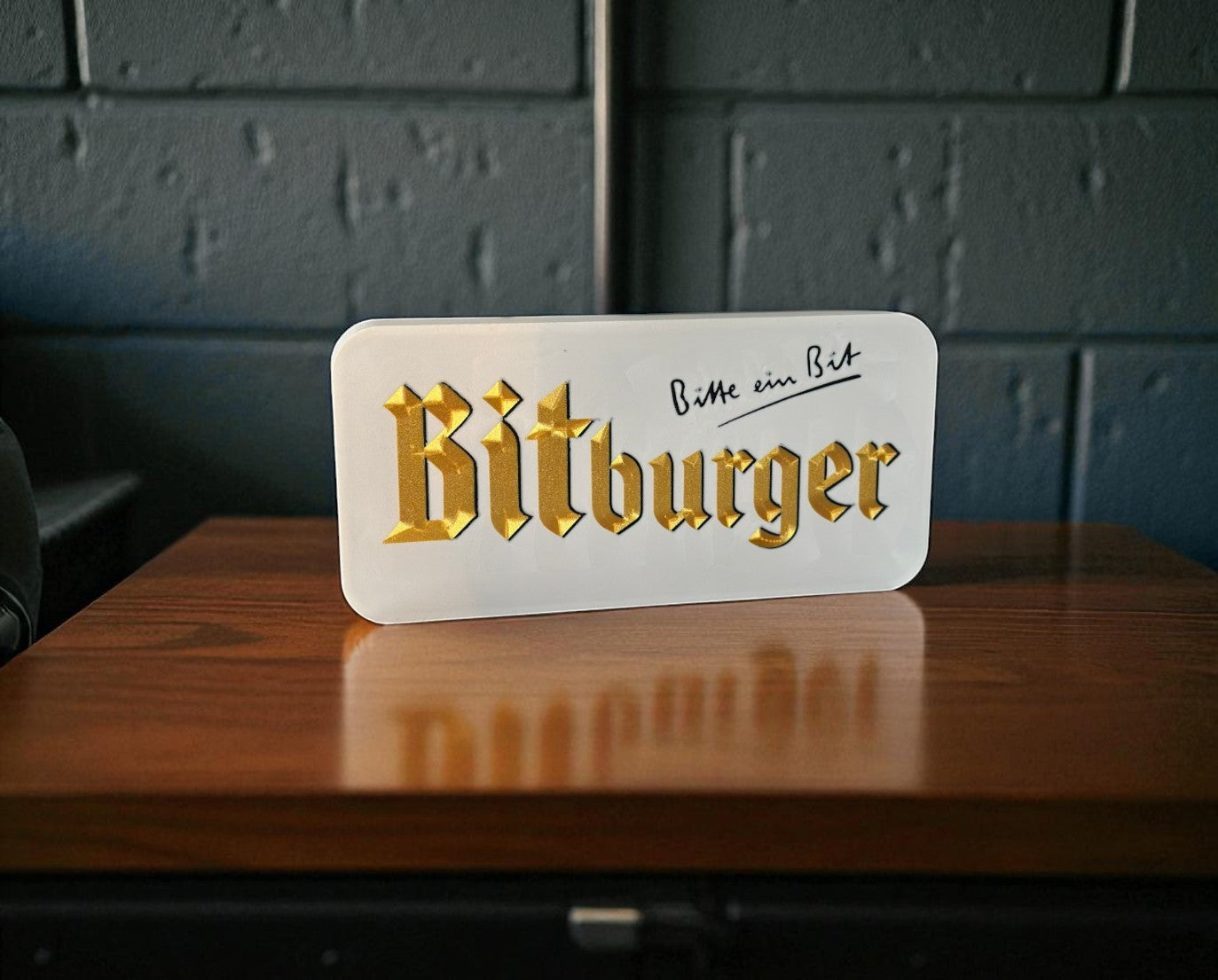 Bitburger Beer Lightbox – Premium Φωτιζόμενη Επιγραφή