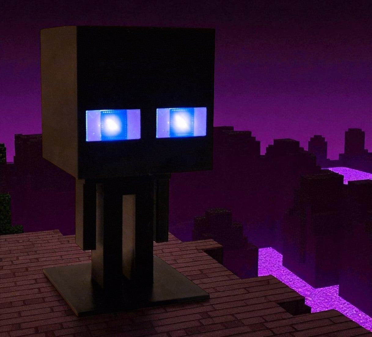 Minecraft Enderman Επιτραπέζια Λάμπα
