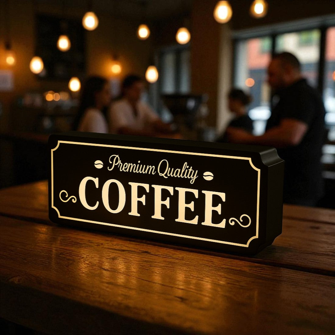 Coffee Bar Sign Lamp