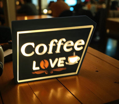 Lightbox Coffee Love